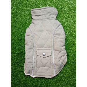 Quilted Dog Jacket with Pocket s